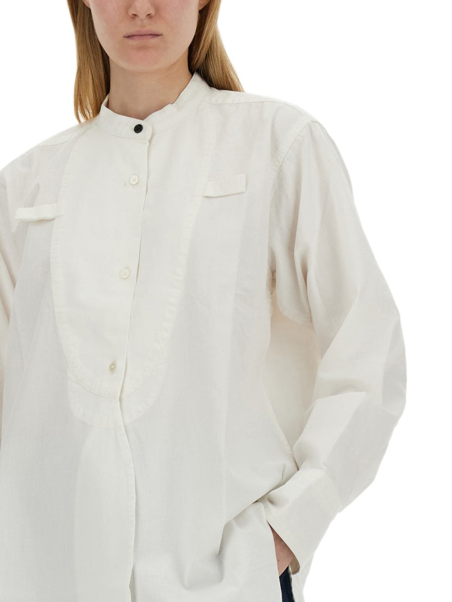 Victoria Beckham washed white cotton shirt — view 4