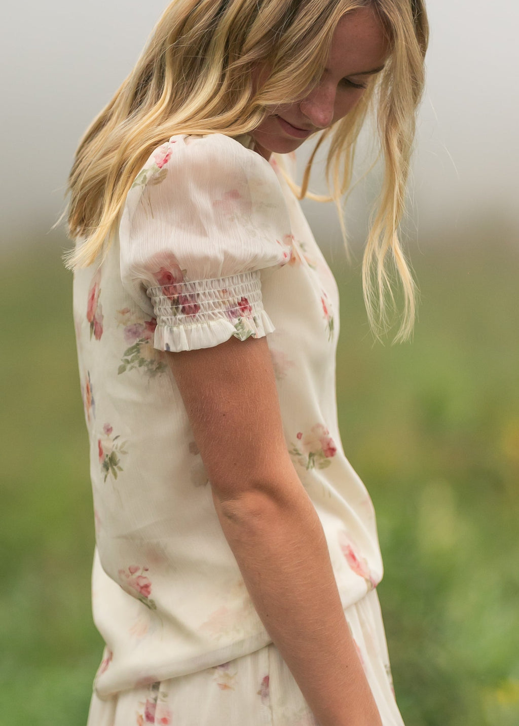 Puff short-sleeve top — view 8