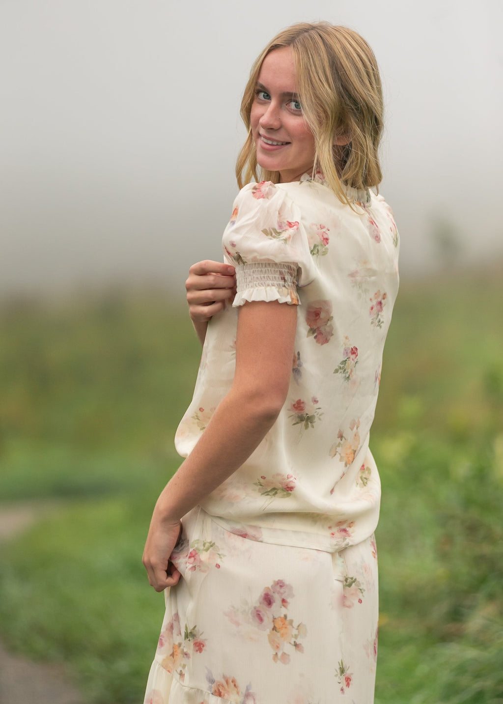 Puff short-sleeve top — view 7