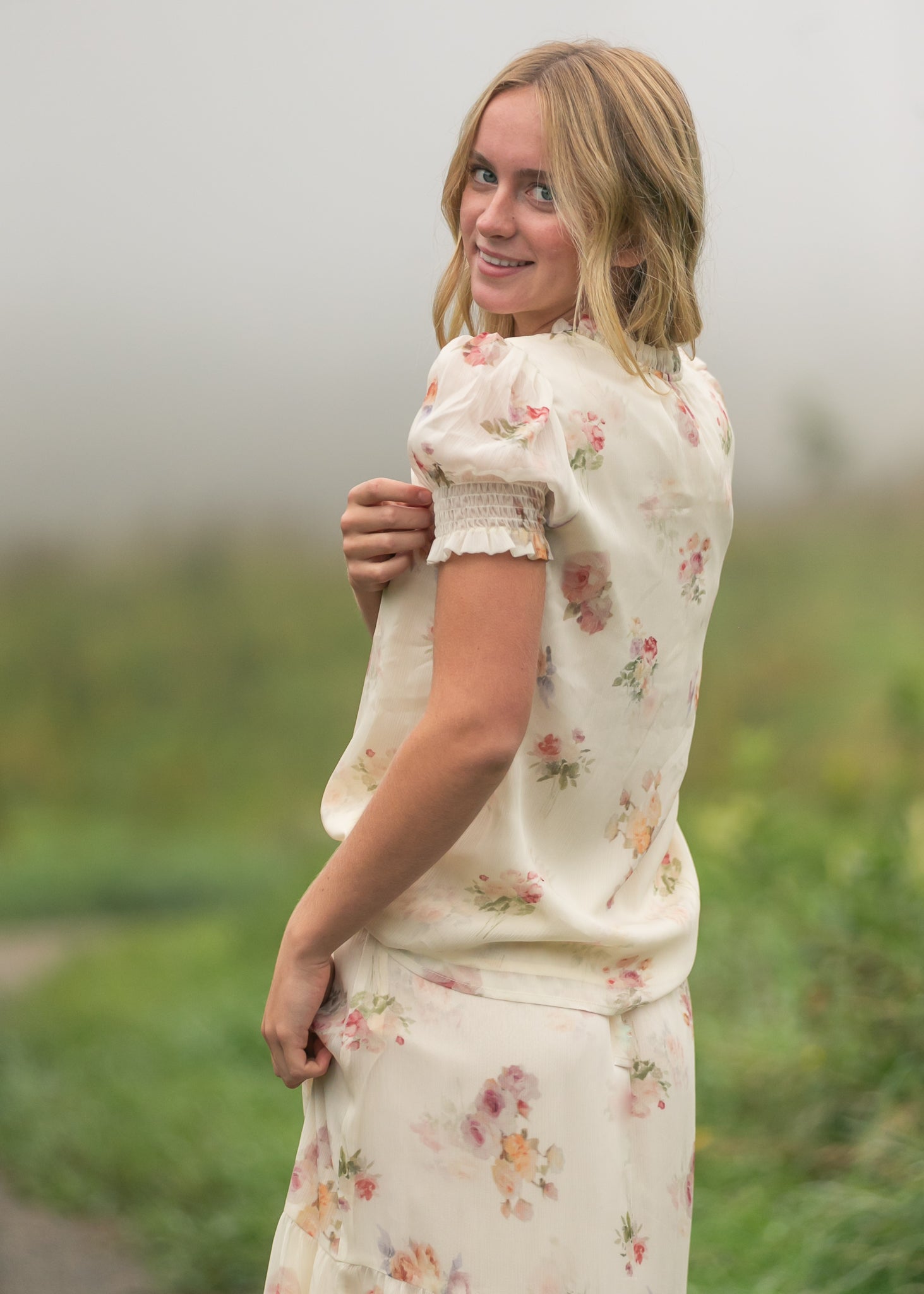Puff short-sleeve top — view 7