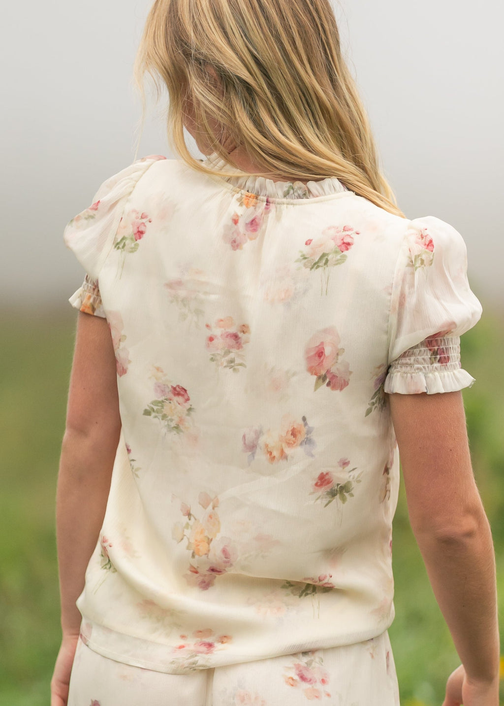 Puff short-sleeve top — view 9